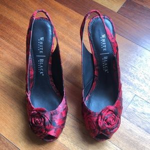 Peep Hole Slingbacks size 7.5